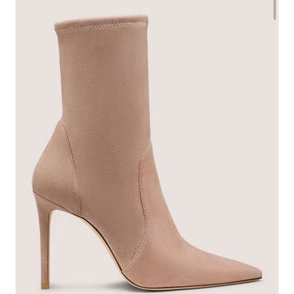 Stuart Weitzman power bootie 100 in fawn size 9 - Picture 2 of 10